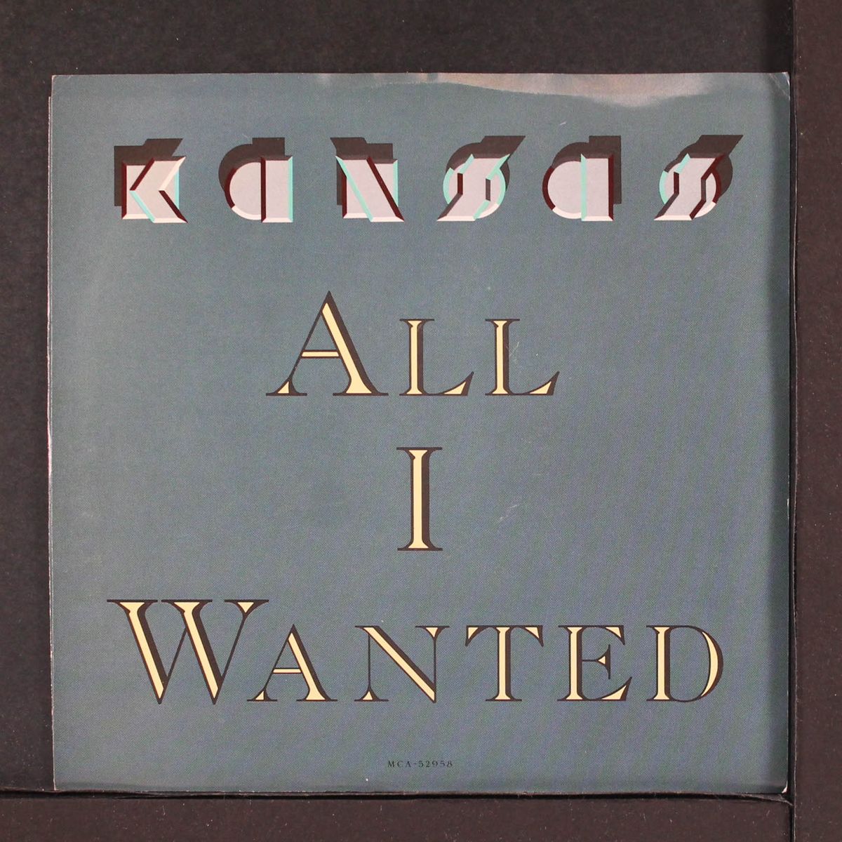 all i wanted / we're not alone anymore by KANSAS