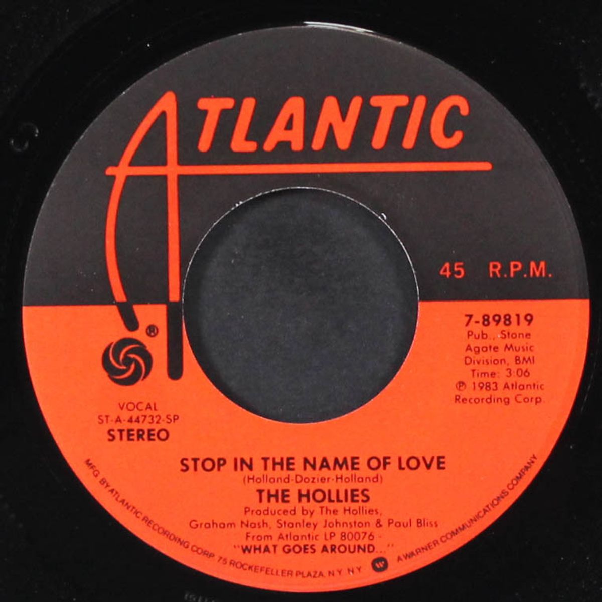stop in the name of love / musical pictures by HOLLIES