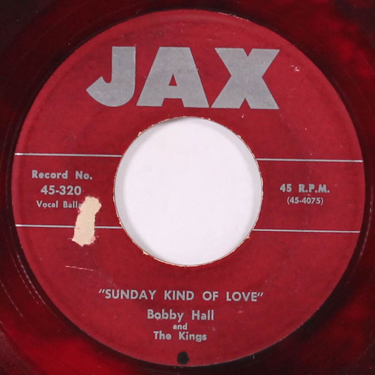 sunday kind of love / love no one by BOBBY HALL & KINGS