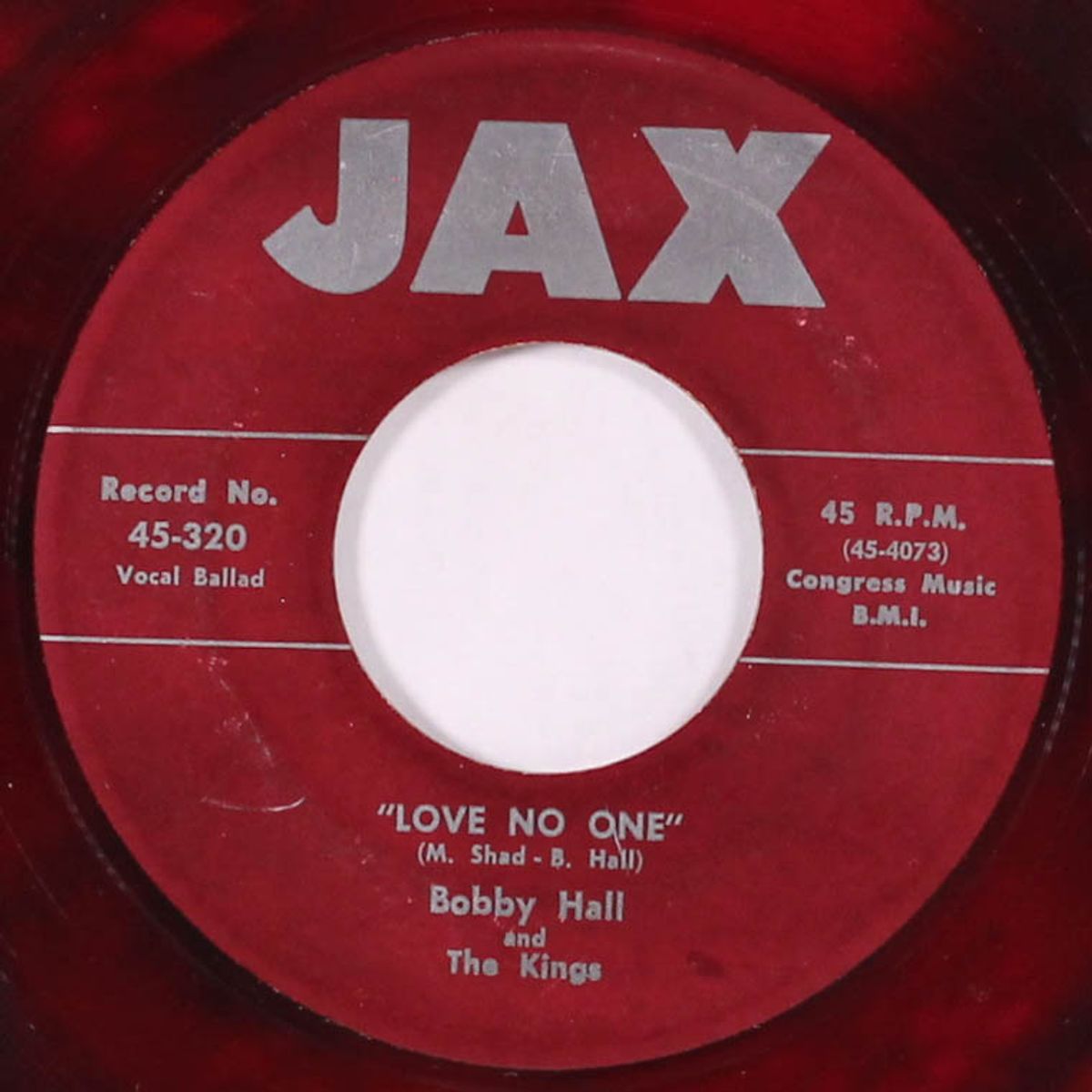 sunday kind of love / love no one by BOBBY HALL & KINGS