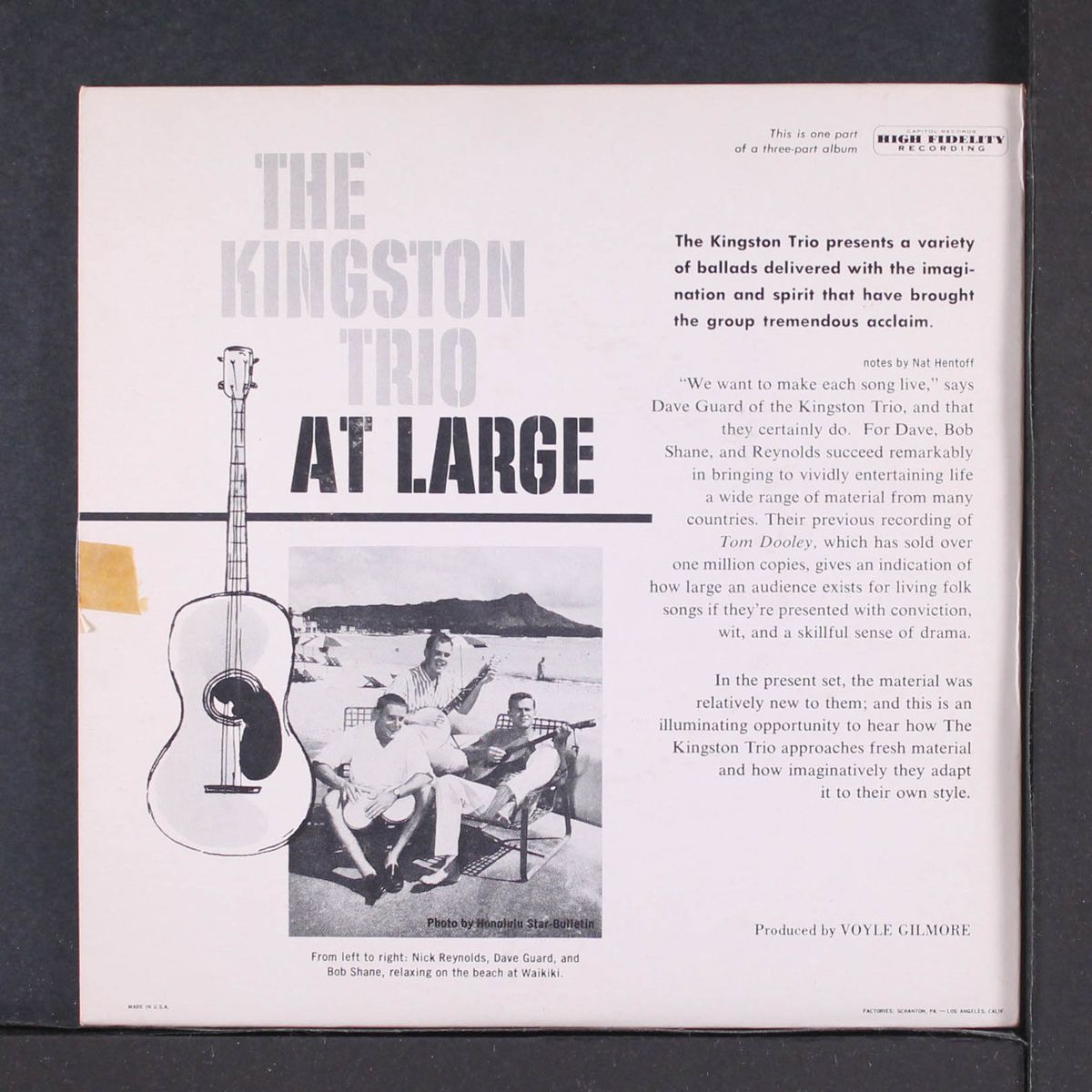 at large, part 3 by KINGSTON TRIO