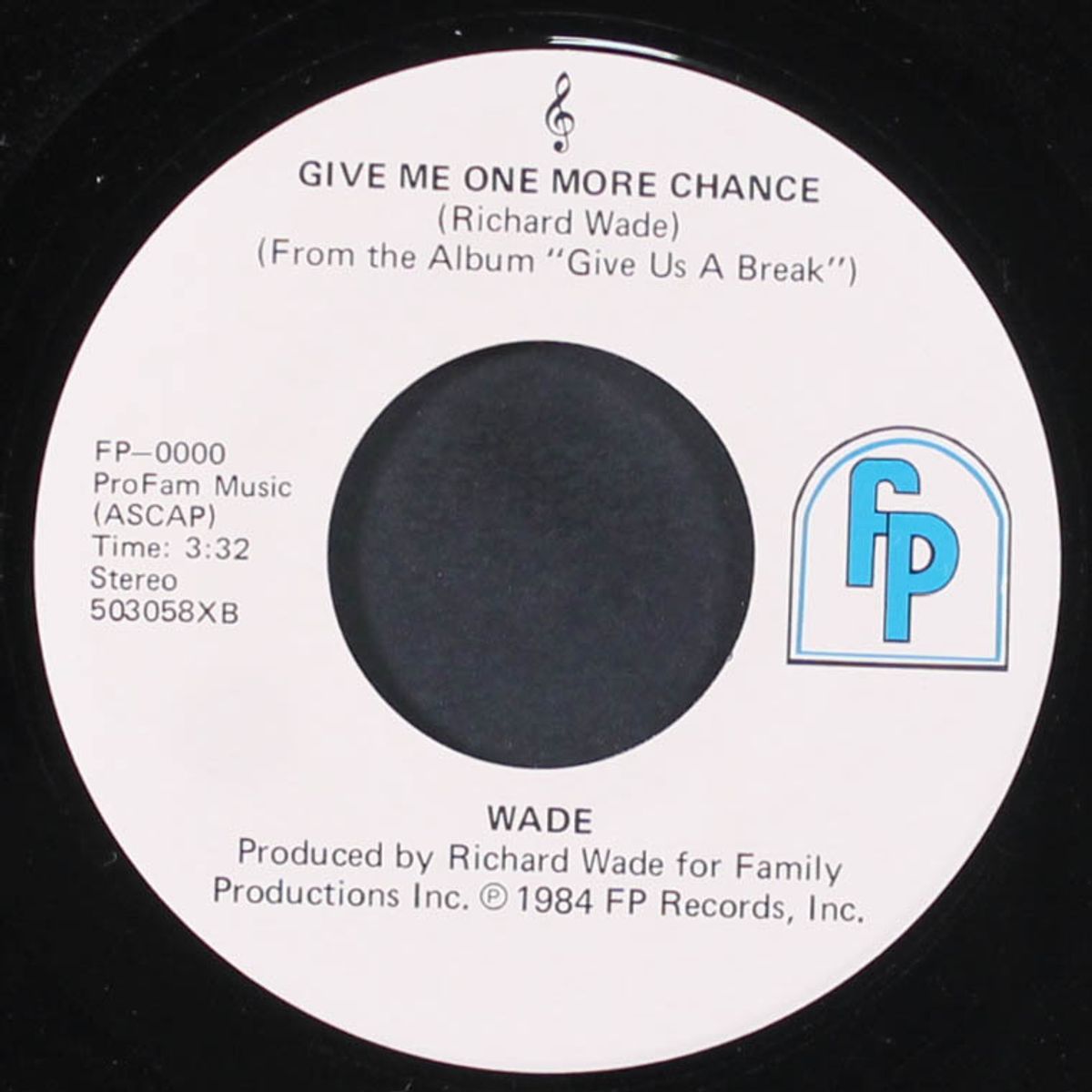 keep breakin' / give me one more chance by WADE