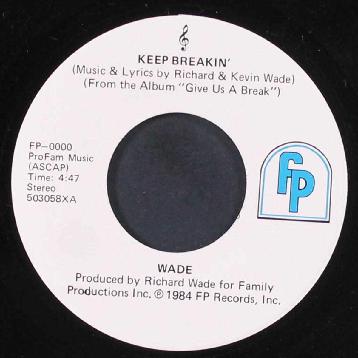 keep breakin' / give me one more chance by WADE
