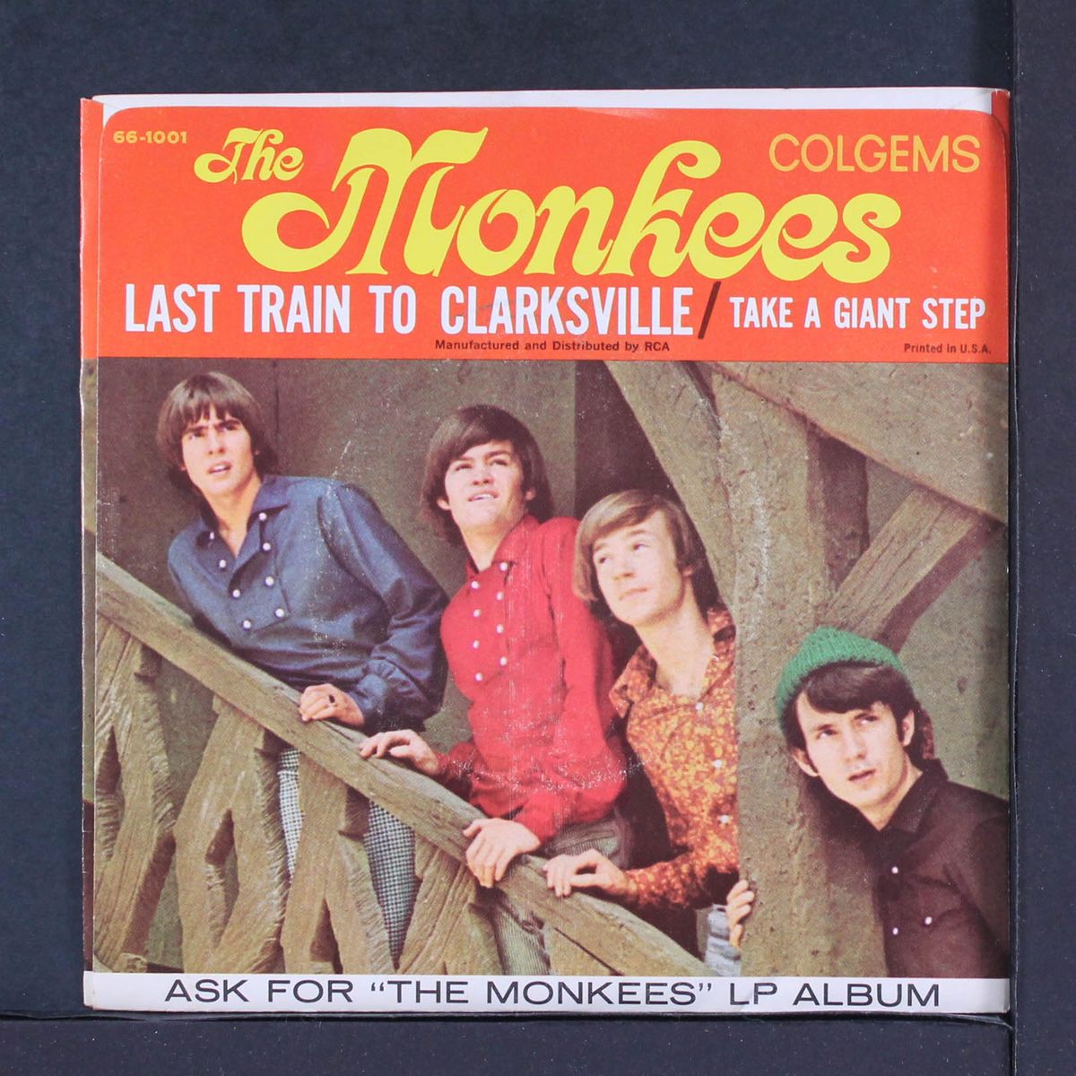 last train to clarksville / take a giant step by MONKEES