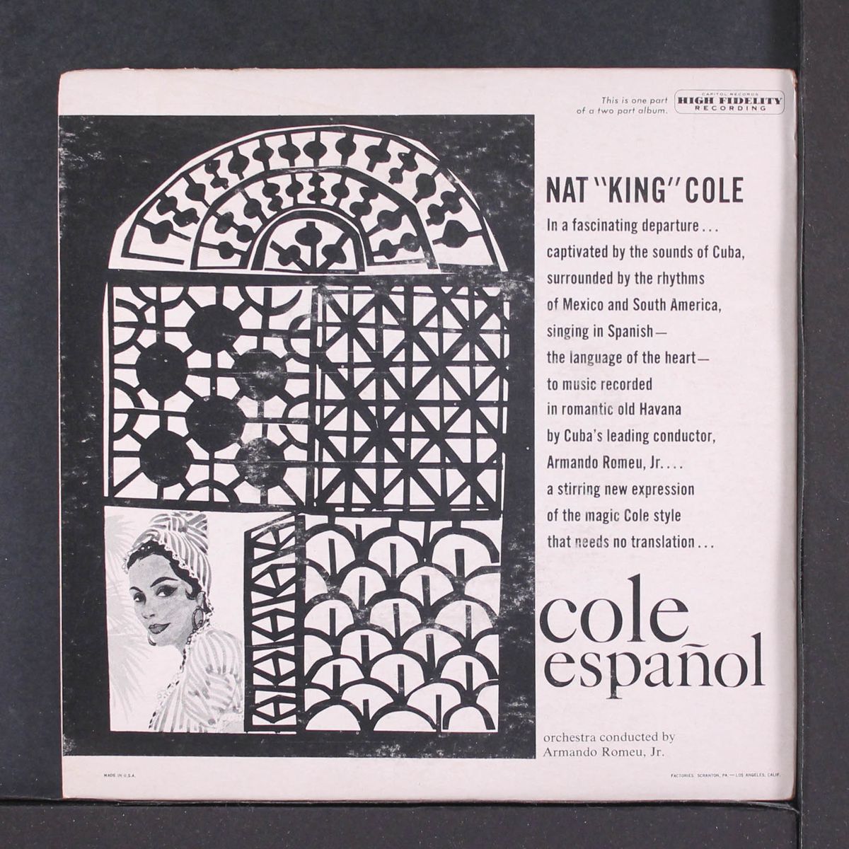 cole espanol, part 1 by NAT KING COLE