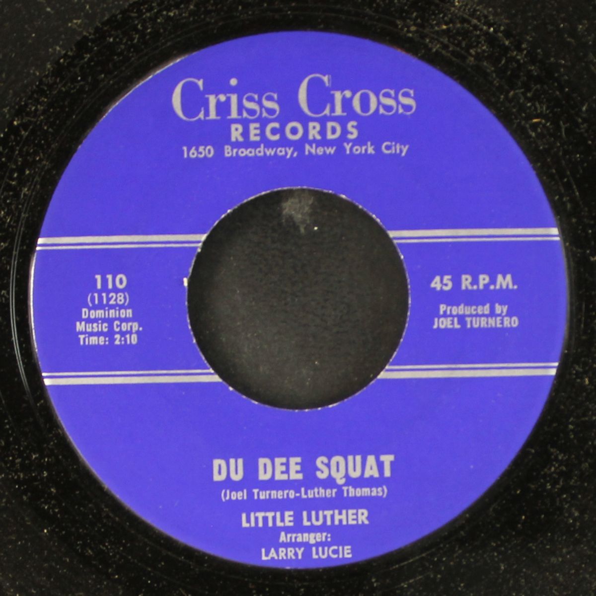 du dee squat / steppin' high by LITTLE LUTHER