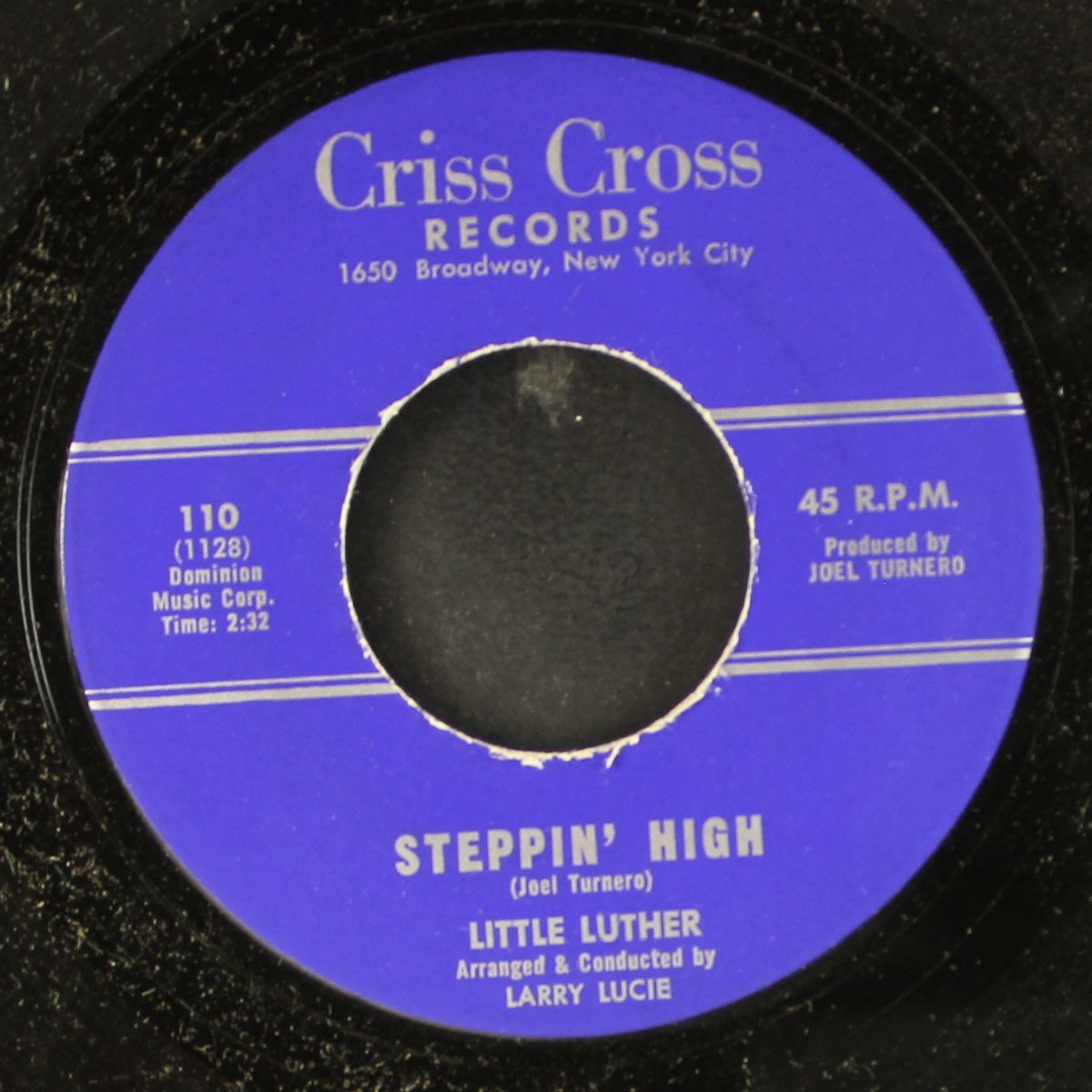 du dee squat / steppin' high by LITTLE LUTHER