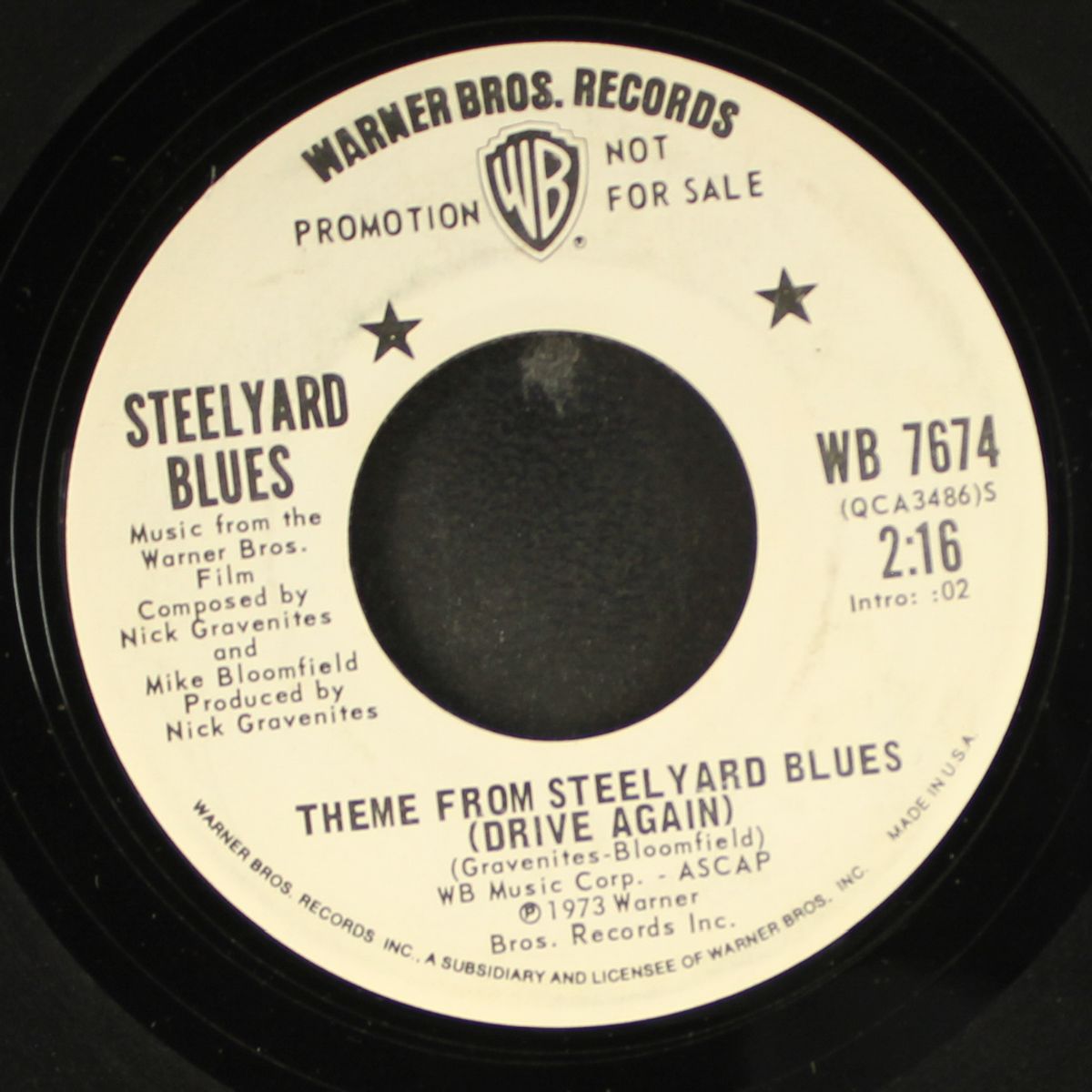 steelyard blues / swing with it by NICK GRAVENITES & MIKE BLOOMFIELD