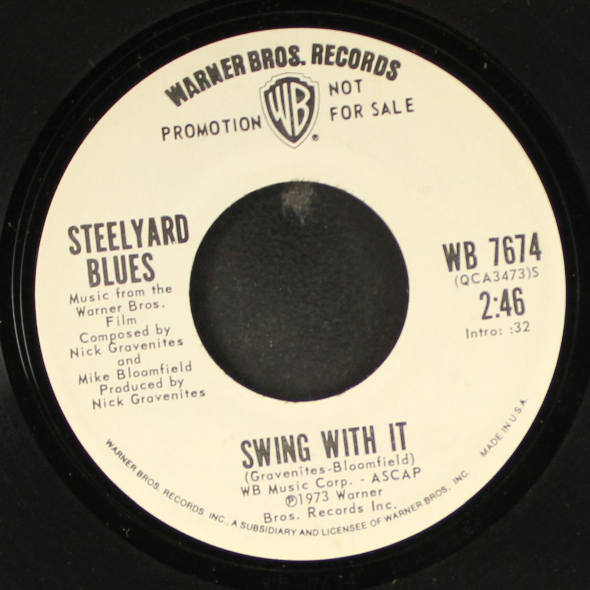 steelyard blues / swing with it by NICK GRAVENITES & MIKE BLOOMFIELD