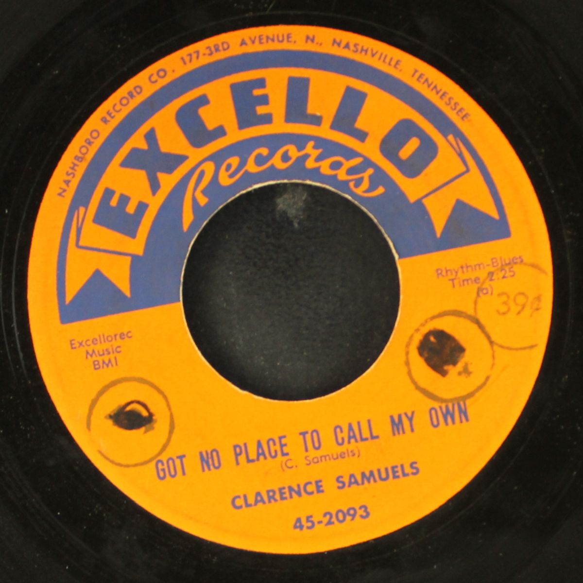 chicken hearted woman / got no place to call my own by CLARENCE SAMUELS