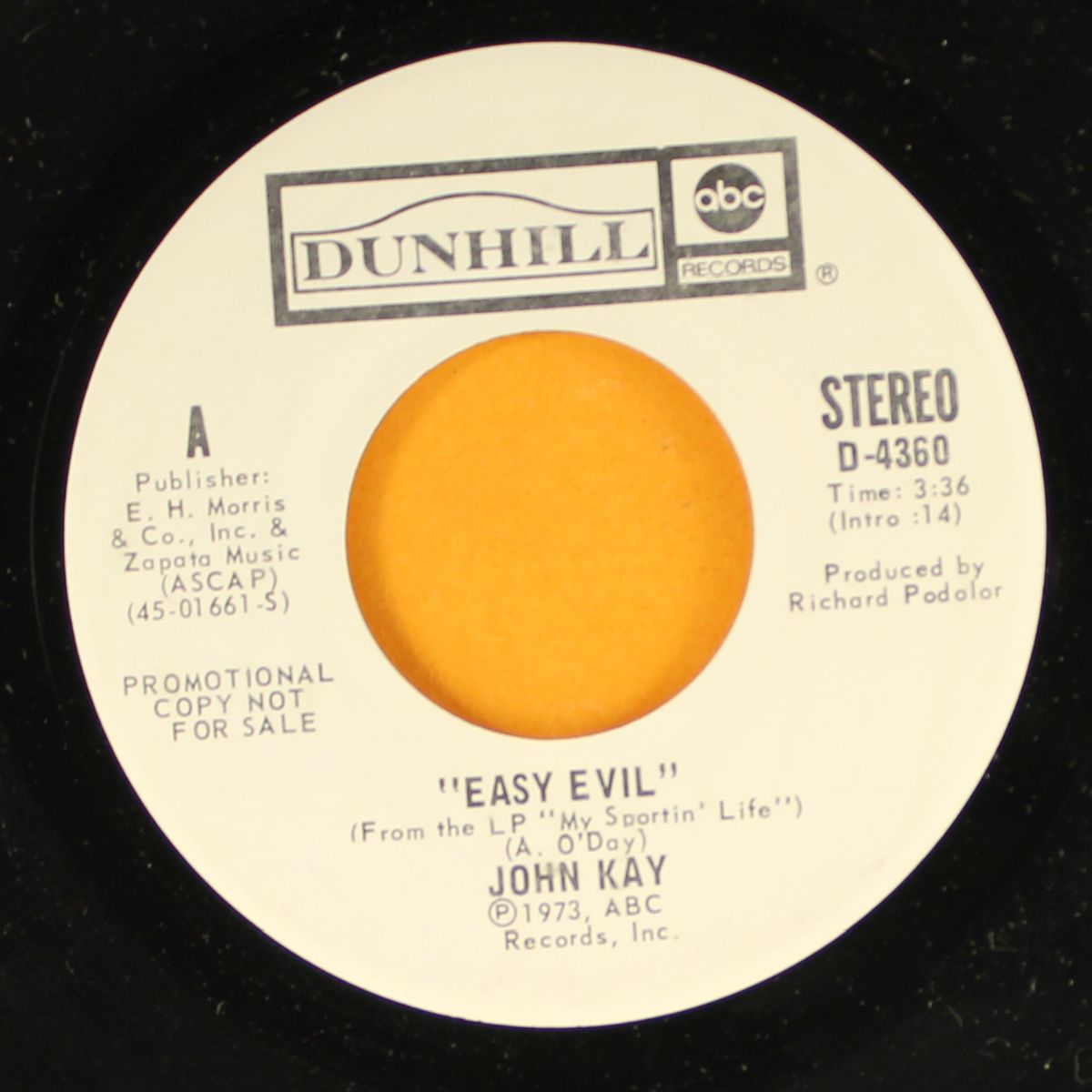 easy evil / mono by JOHN KAY