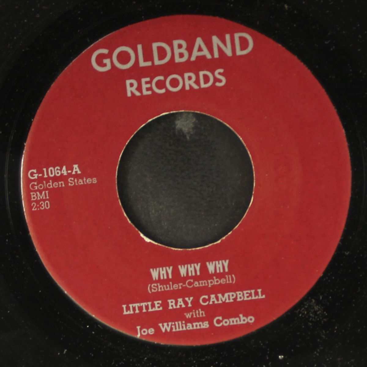 why why why / i'm all alone by LITTLE RAY CAMPBELL