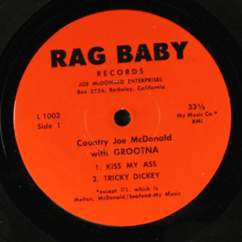 COUNTRY JOE MCDONALD & GROOTNA