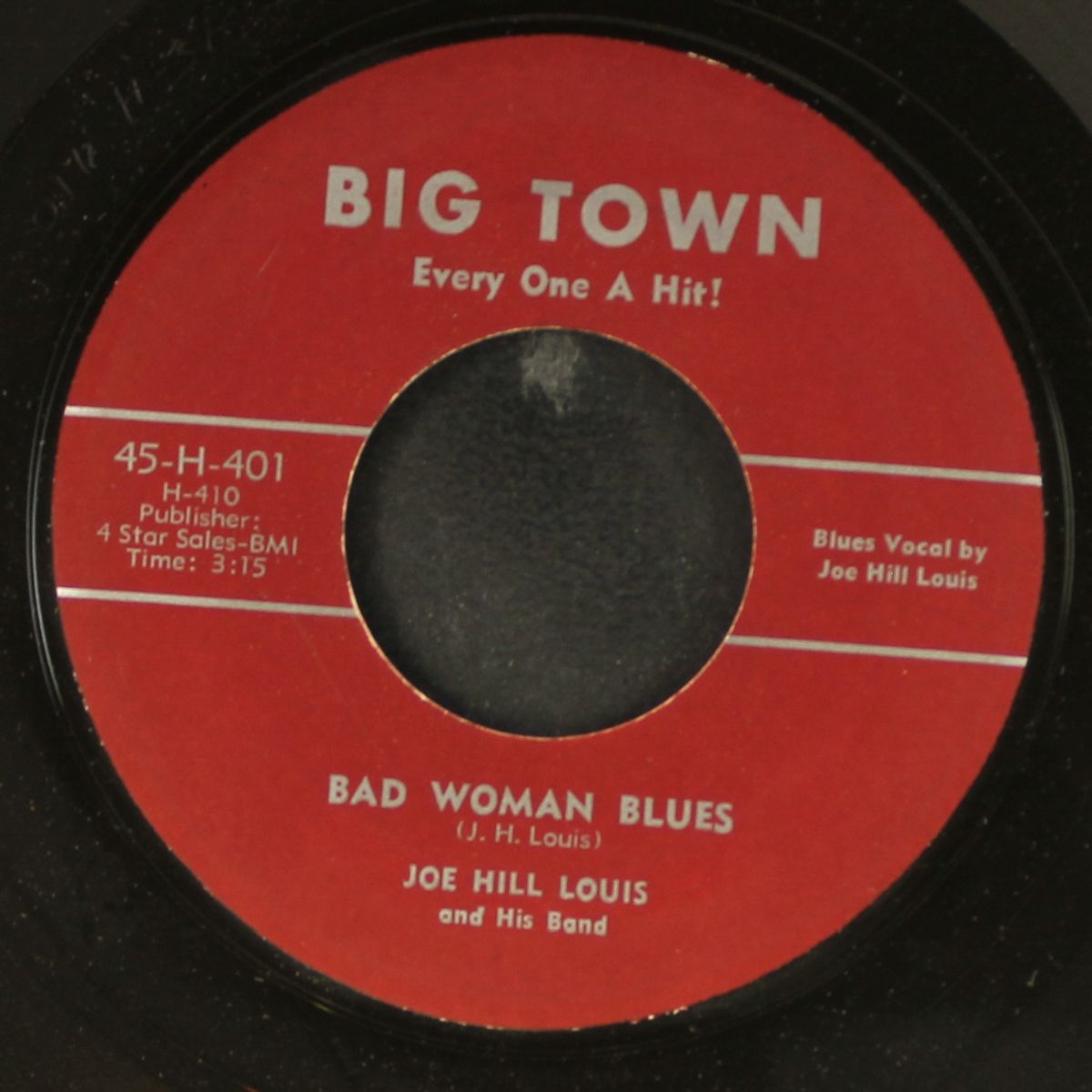 hydramatic woman / bad woman blues by JOE HILL LOUIS