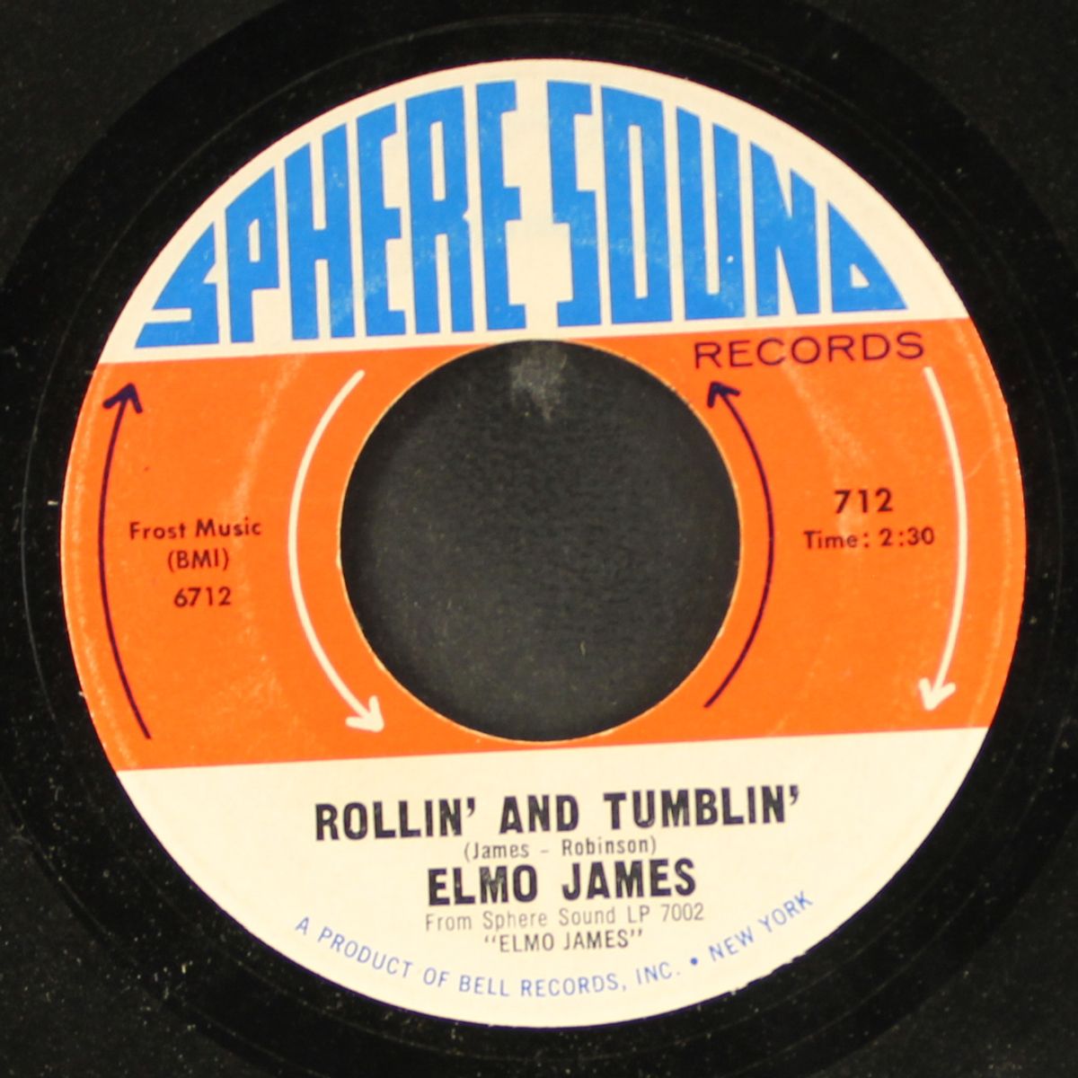 dust my broom / rollin' and tumblin' by ELMO JAMES