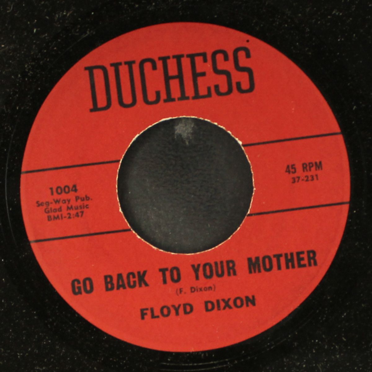 go back to your mother / girl down in new orleans by FLOYD DIXON