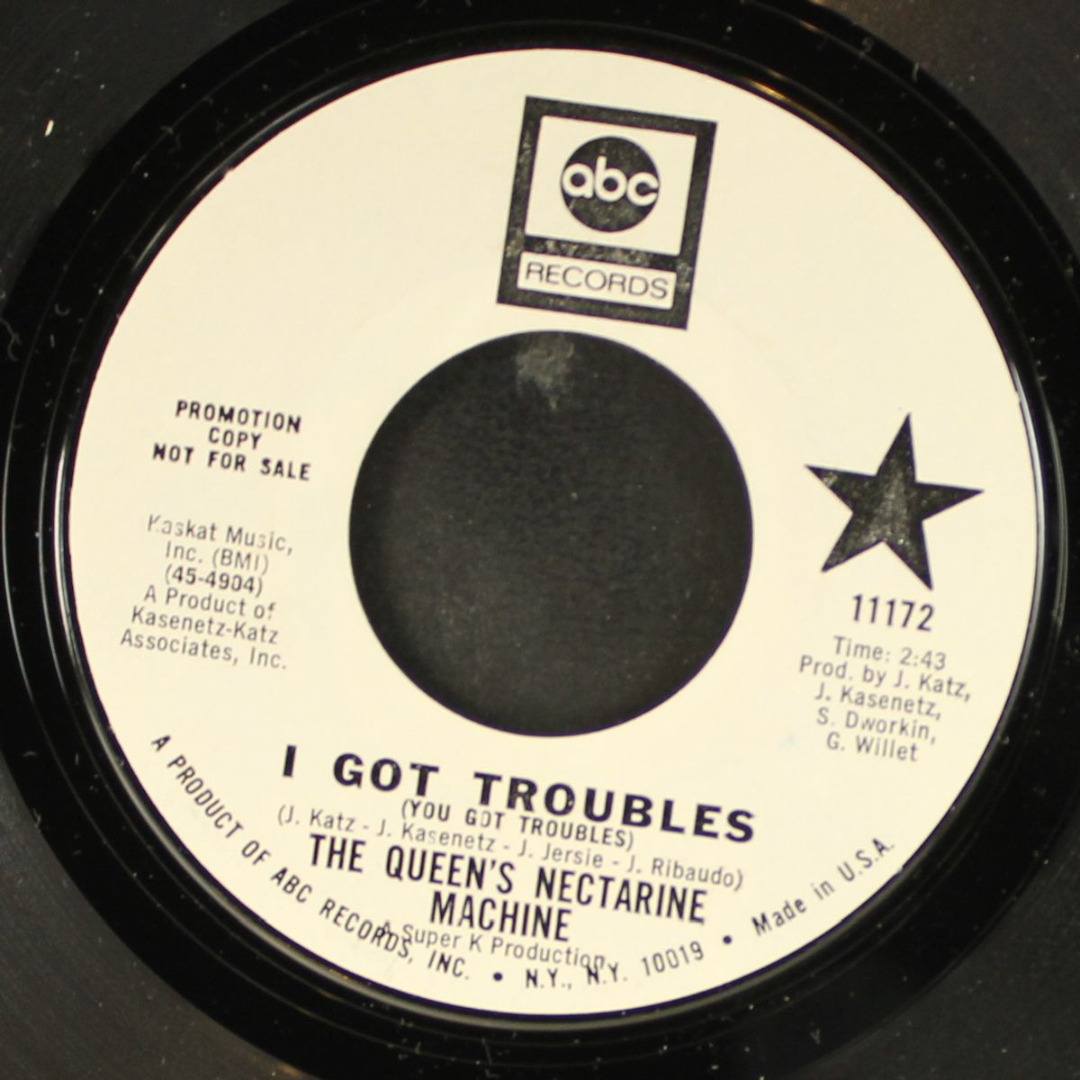 i got troubles by QUEEN'S NECTARINE MACHINE