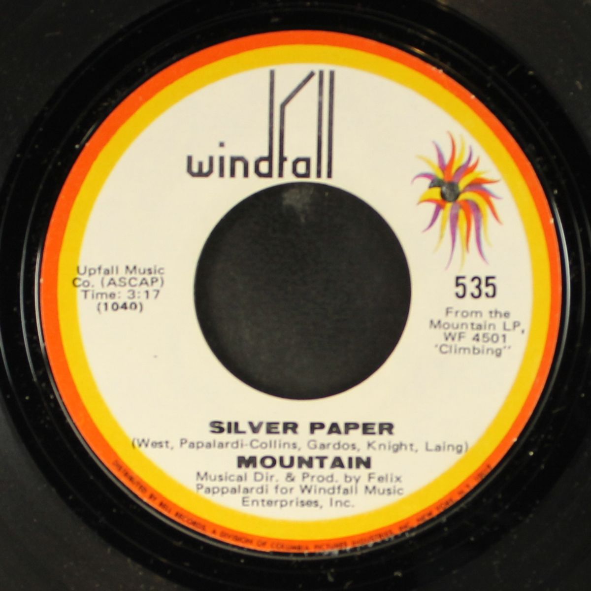 travelin' in the dark / silver paper by MOUNTAIN
