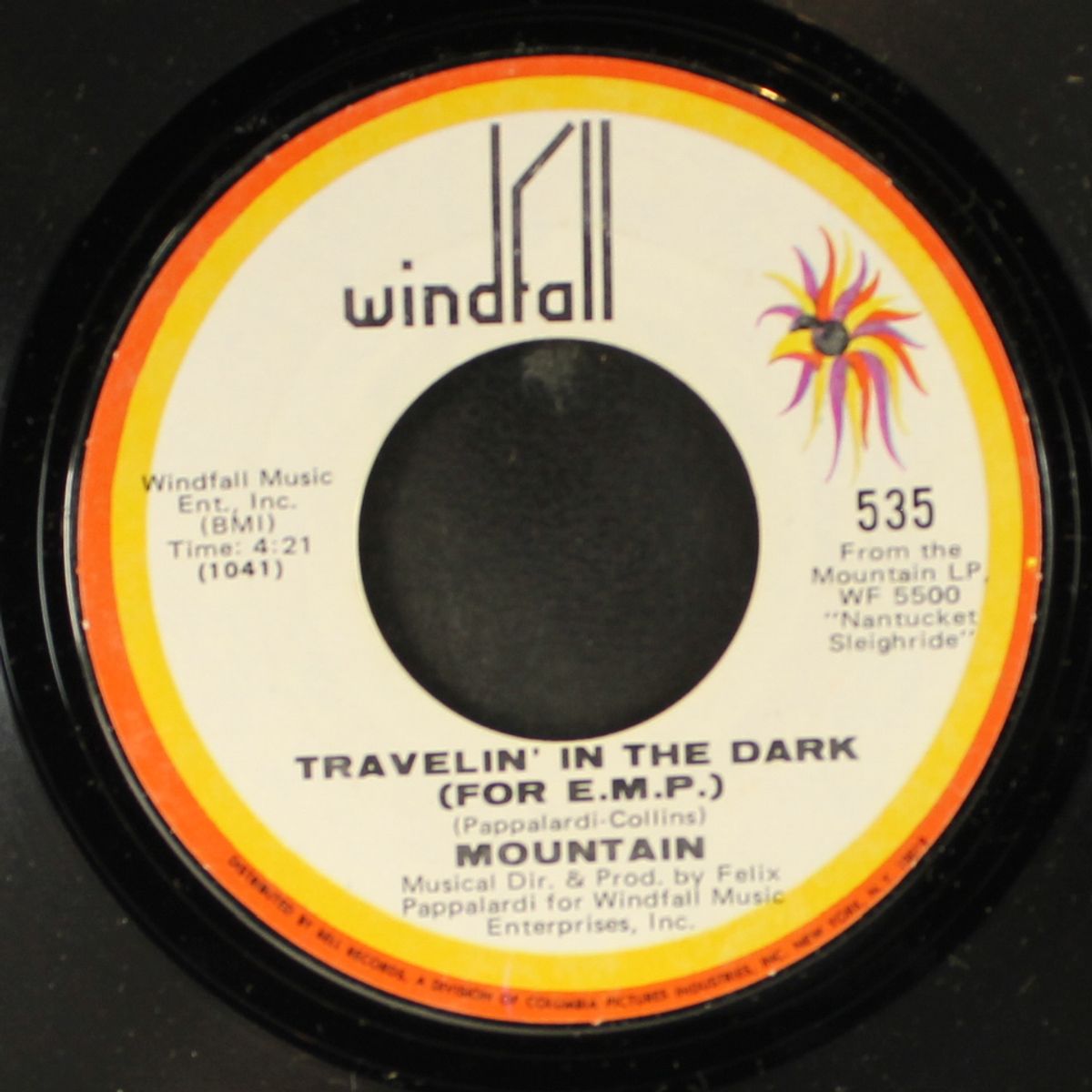 travelin' in the dark / silver paper by MOUNTAIN