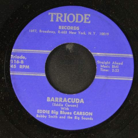 EDDIE BIG BLUES CARSON