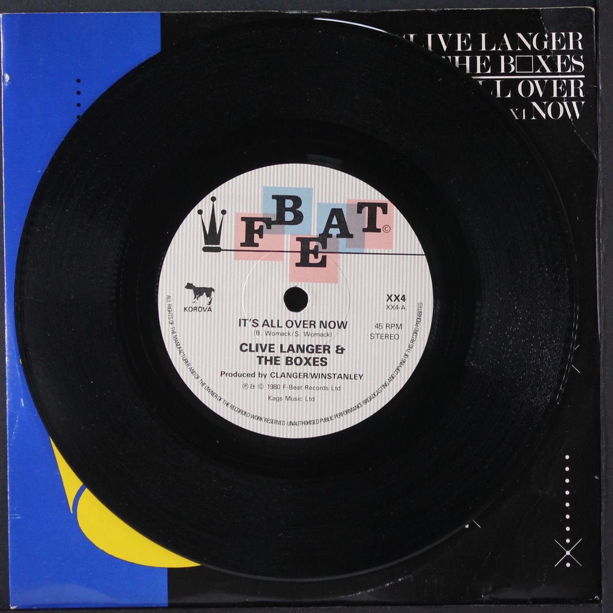 it's all over now by CLIVE LANGER & BOXES