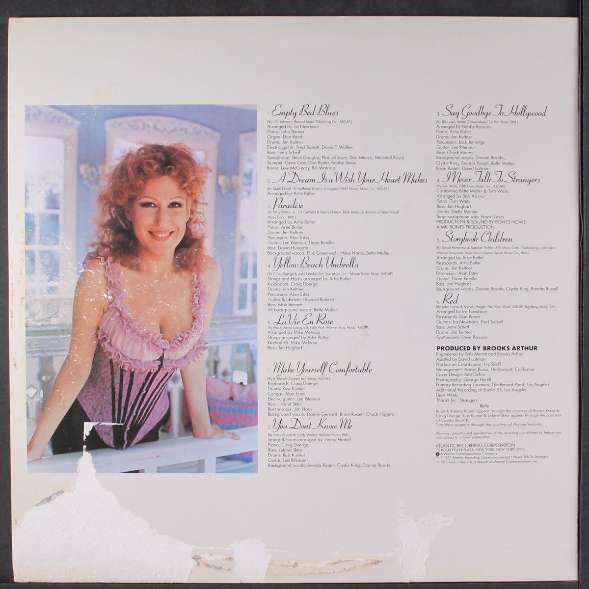 broken blossom by BETTE MIDLER
