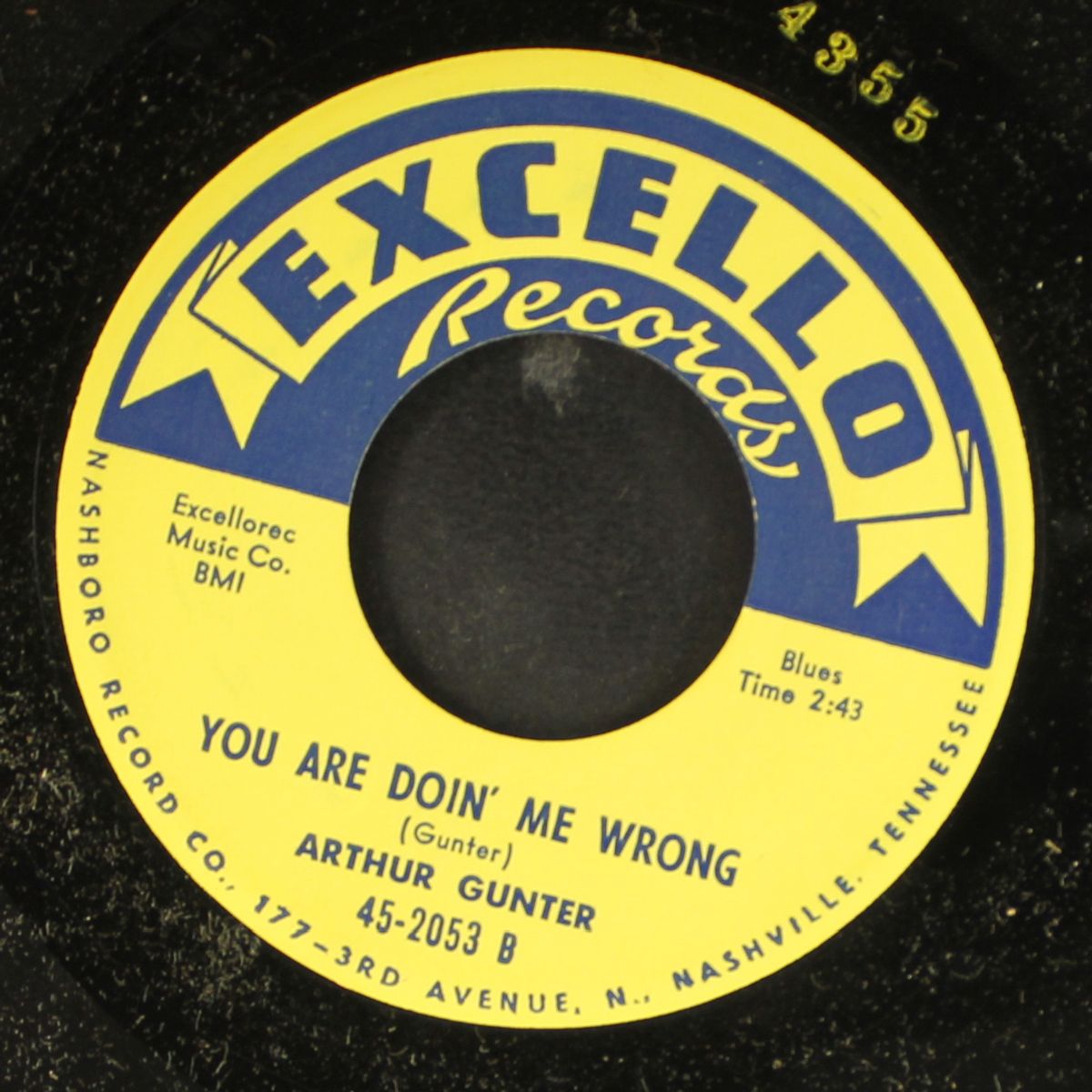 she's mine, all mine / you are doing me wrong by ARTHUR GUNTER