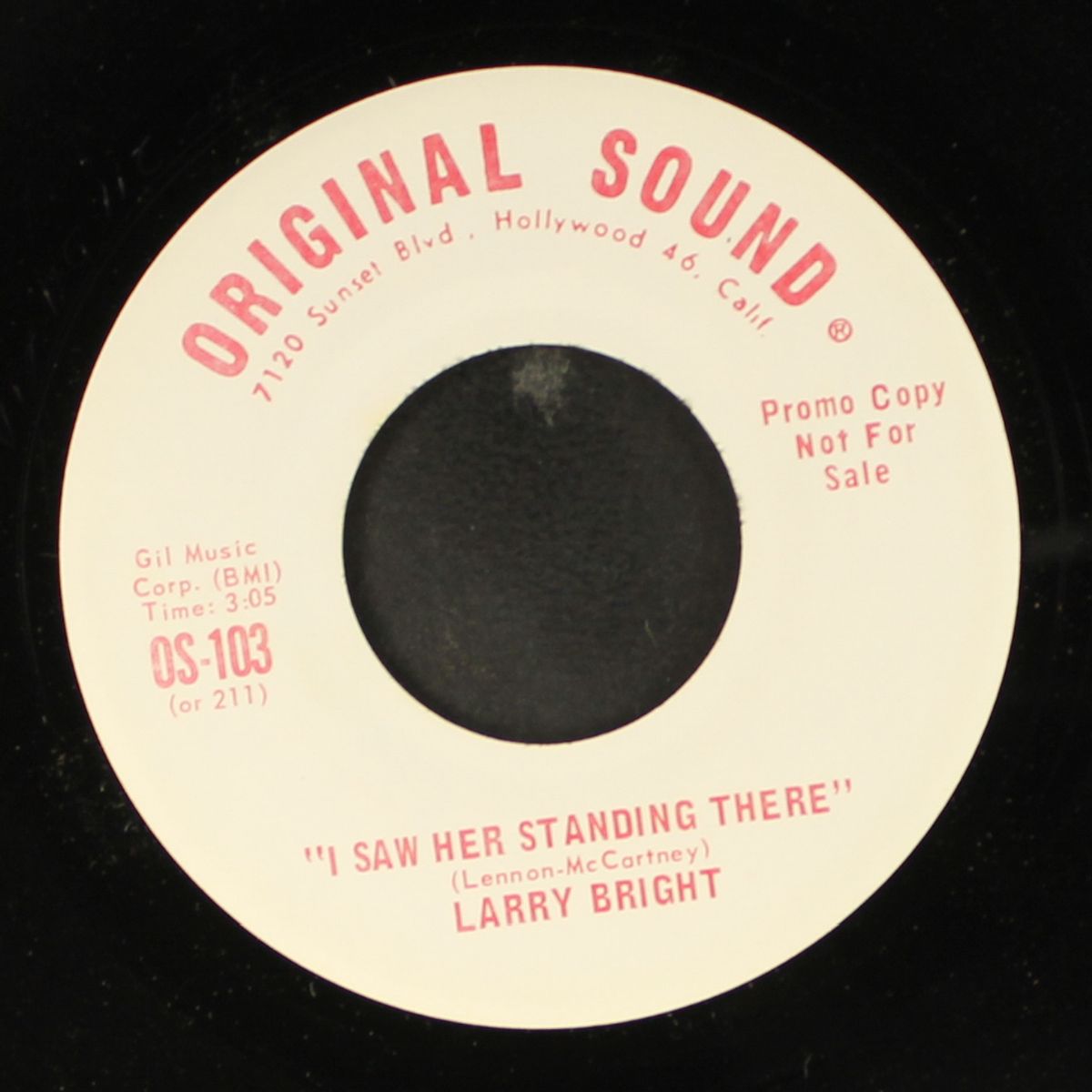 i saw her standing there / same by LARRY BRIGHT