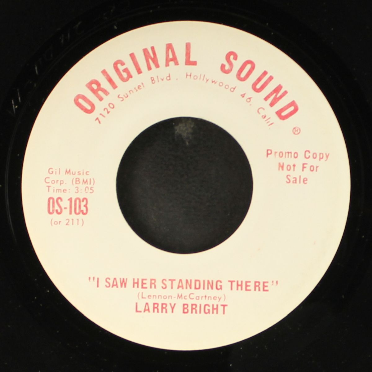 i saw her standing there / same by LARRY BRIGHT