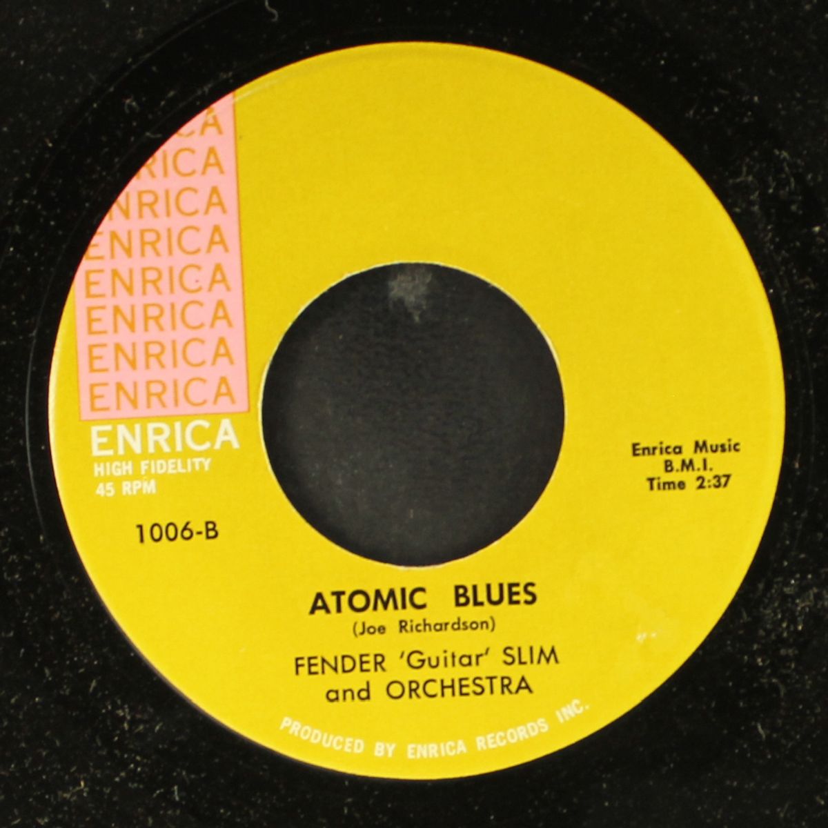 tender rock / atomic blues by FENDER 'GUITAR' SLIM