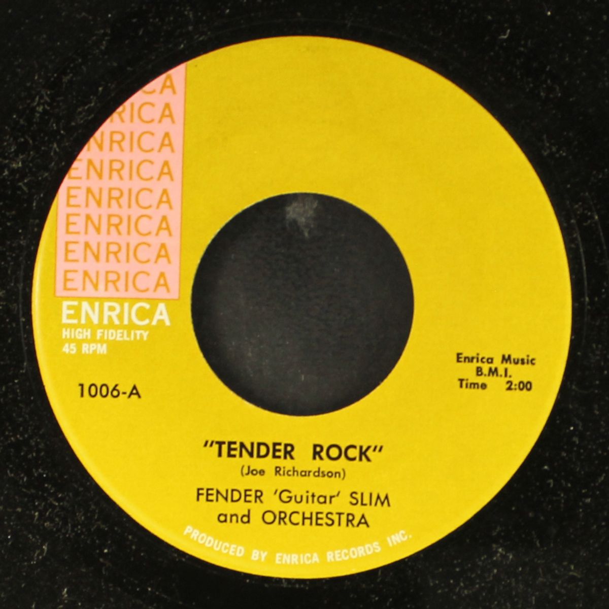 tender rock / atomic blues by FENDER 'GUITAR' SLIM