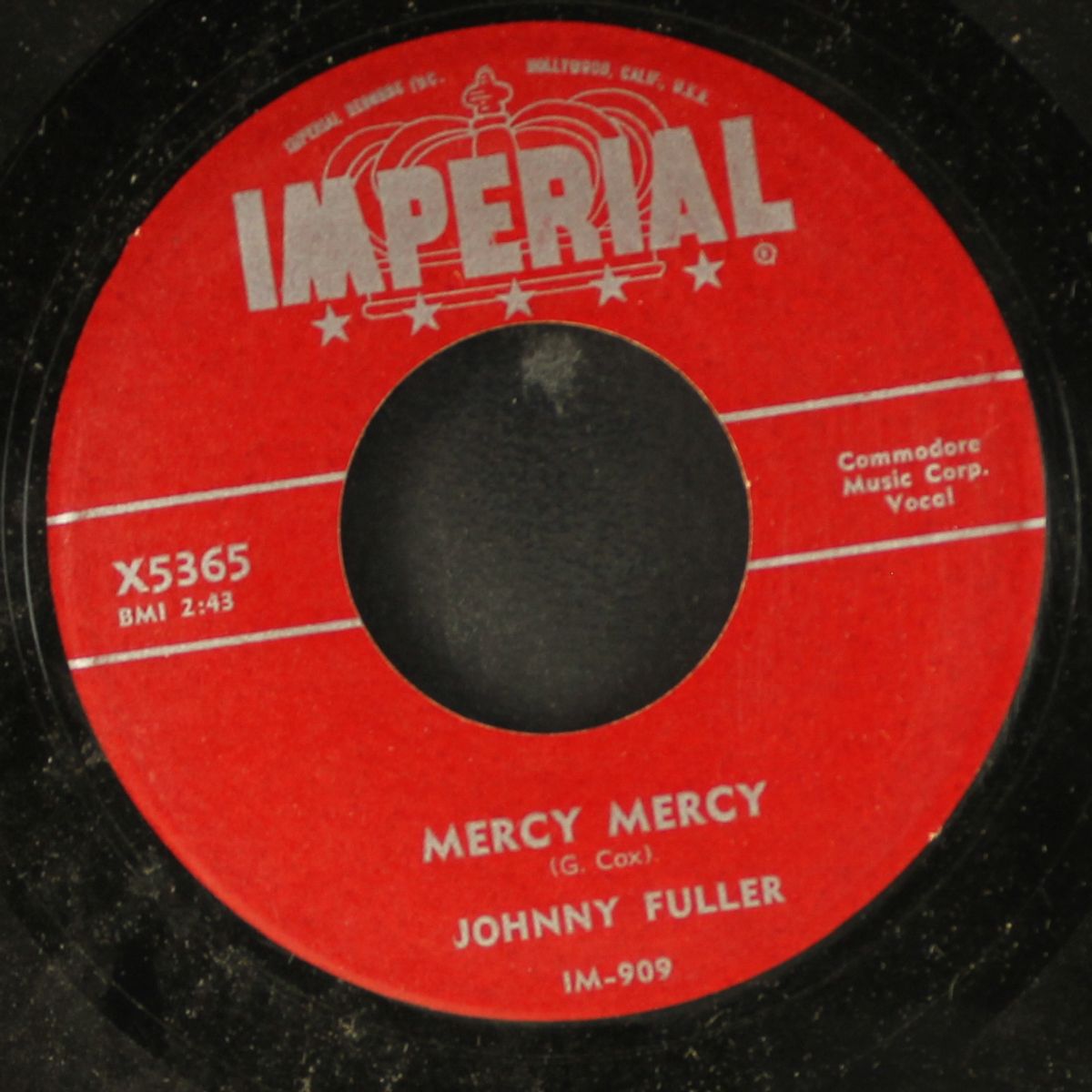 mercy mercy by JOHNNY FULLER