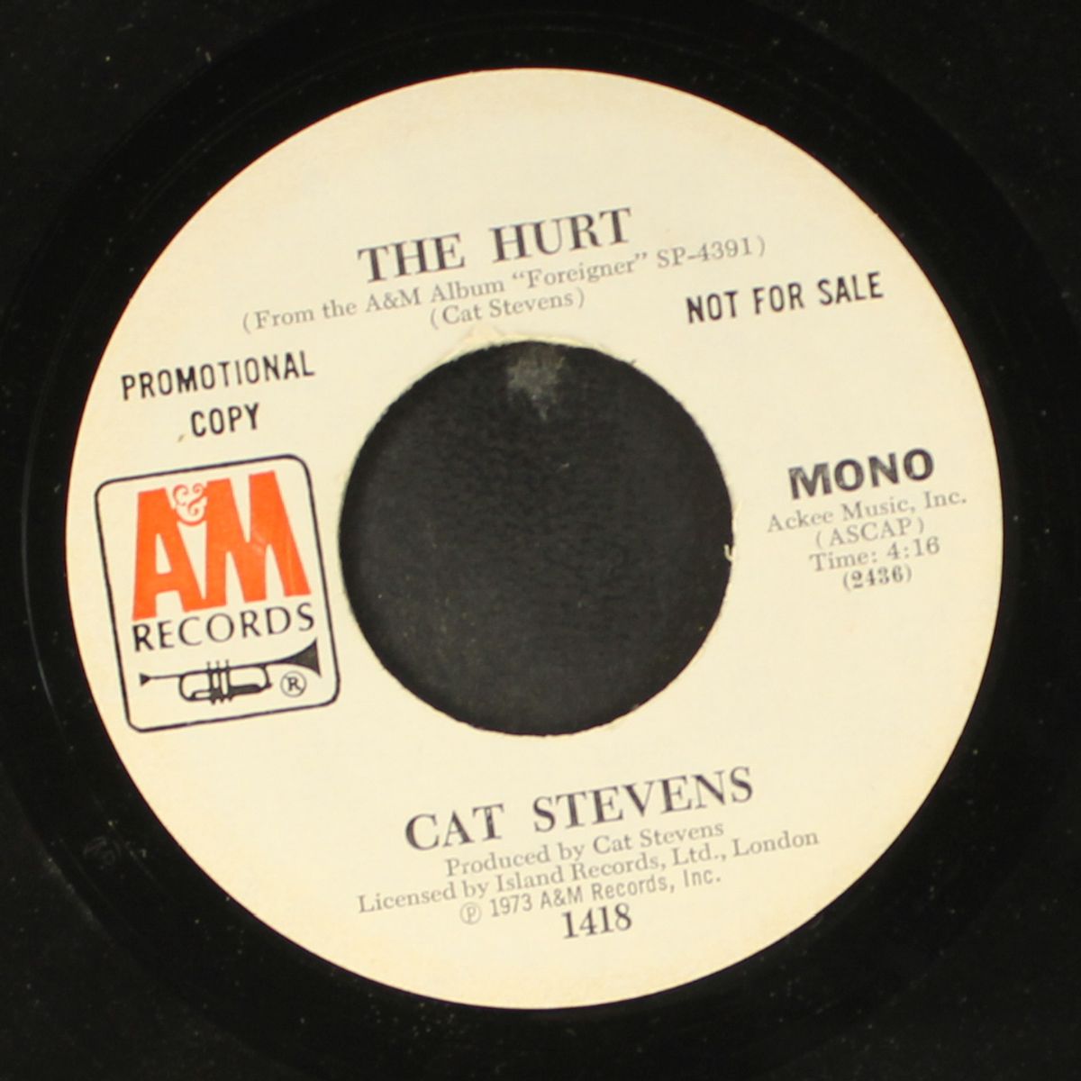 the hurt / mono by CAT STEVENS