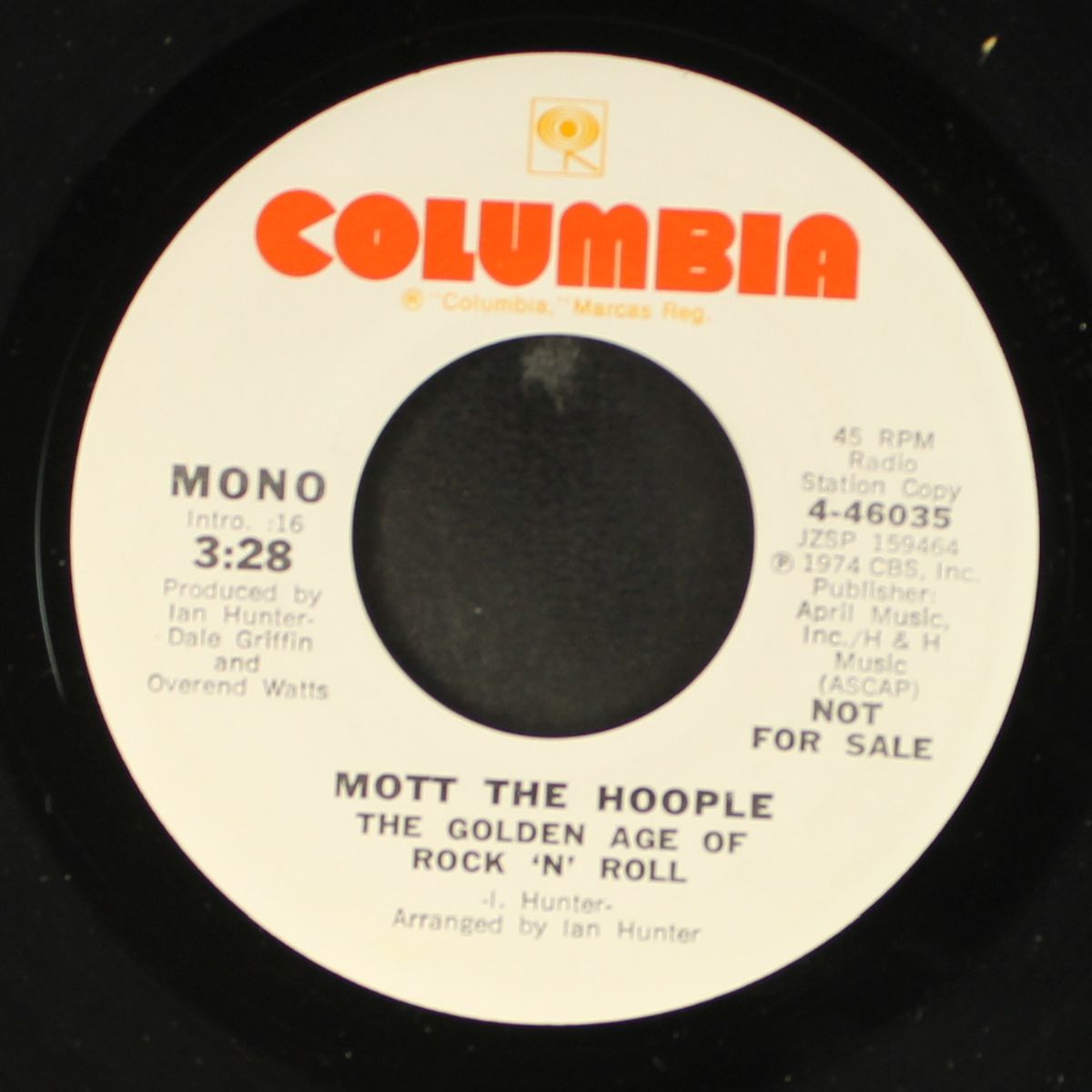 the golden age of rock 'n roll / mono by MOTT THE HOOPLE