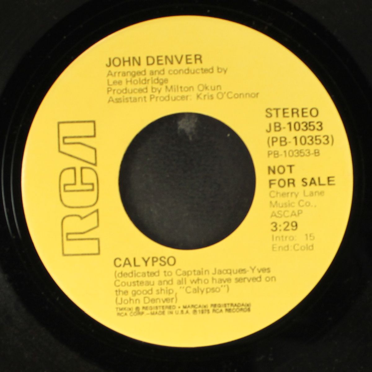 caylpso / same by JOHN DENVER