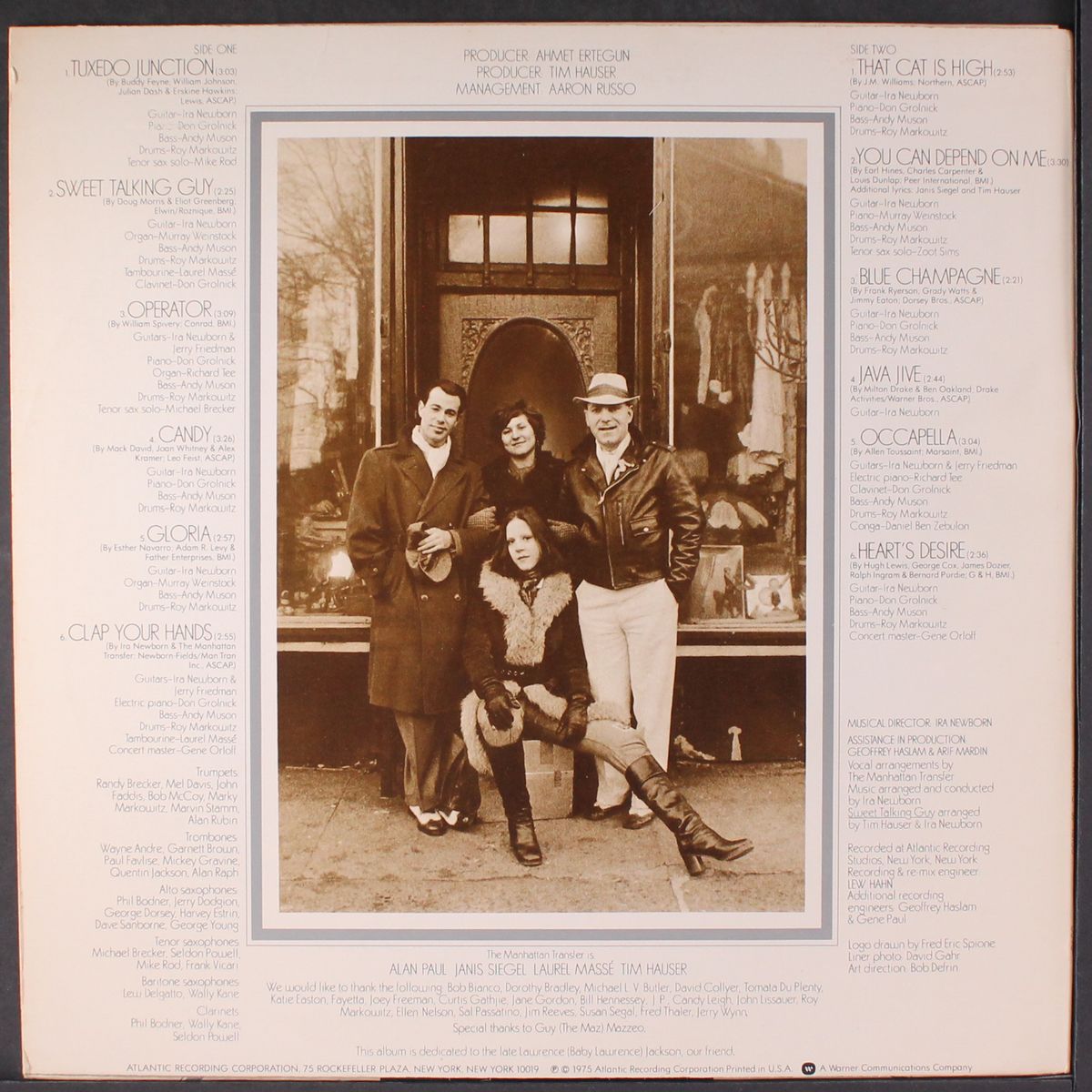 the manhattan transfer by MANHATTAN TRANSFER