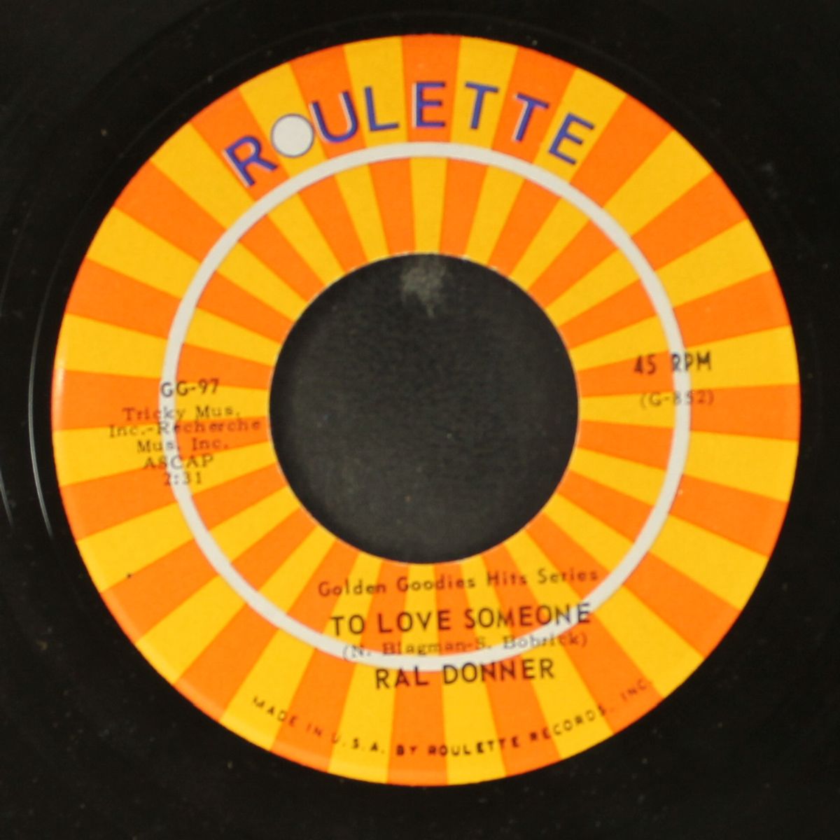 girl of my best friend / to love someone by RAL DONNER