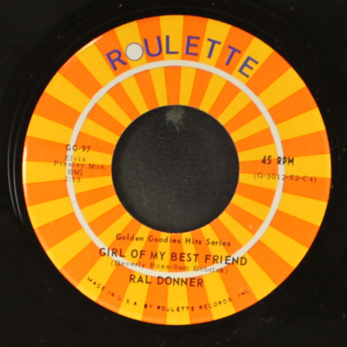 girl of my best friend / to love someone by RAL DONNER