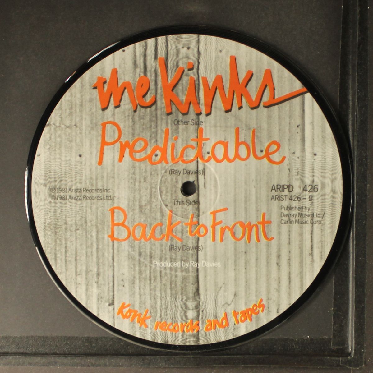 predictable / back to front by KINKS
