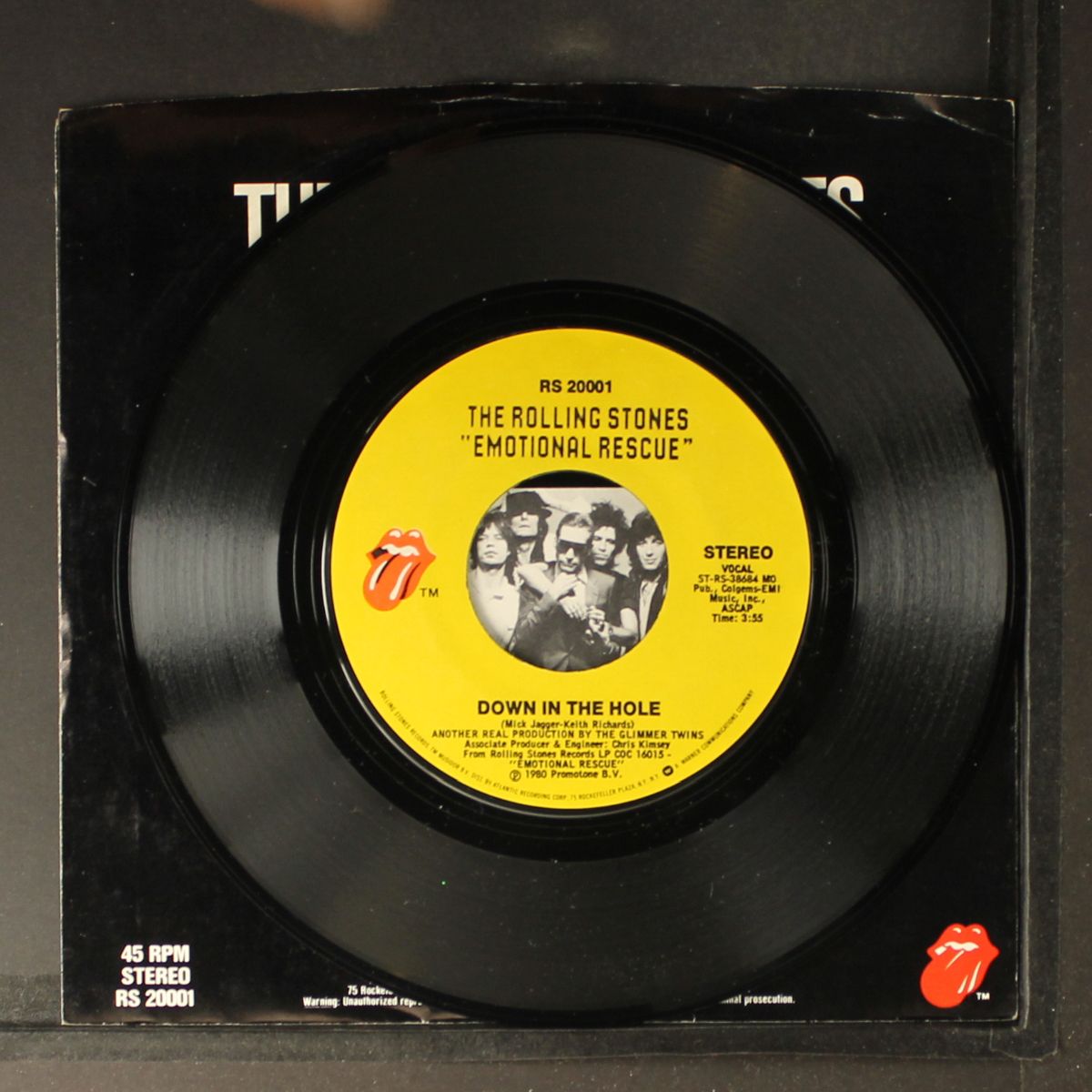 emotional rescue / down in the hole by ROLLING STONES
