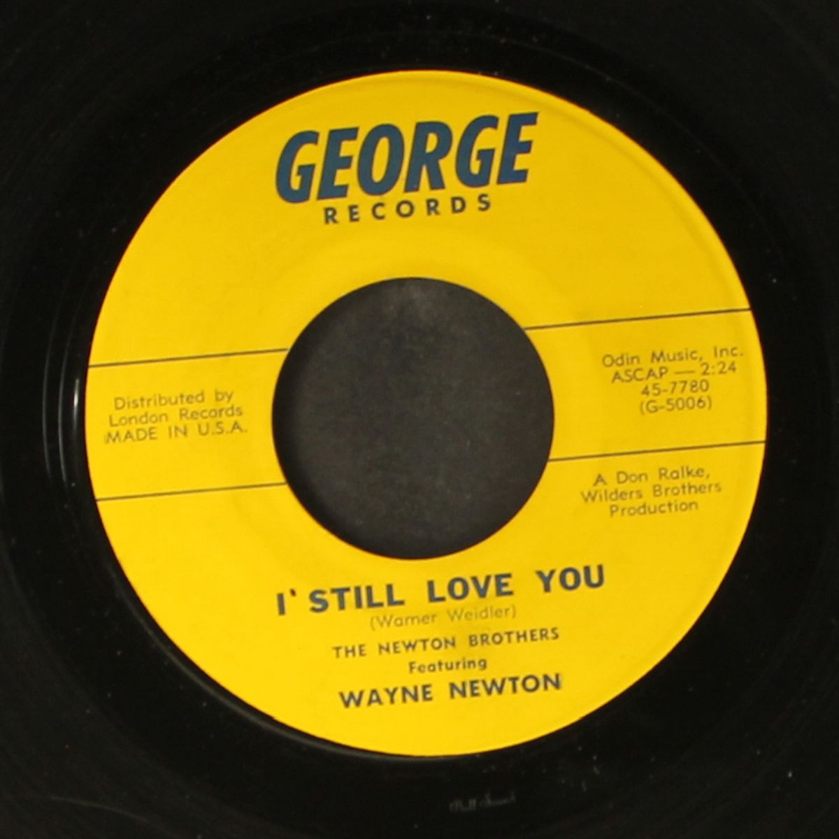 i still love you / you're much too lovely to cry by WAYNE NEWTON