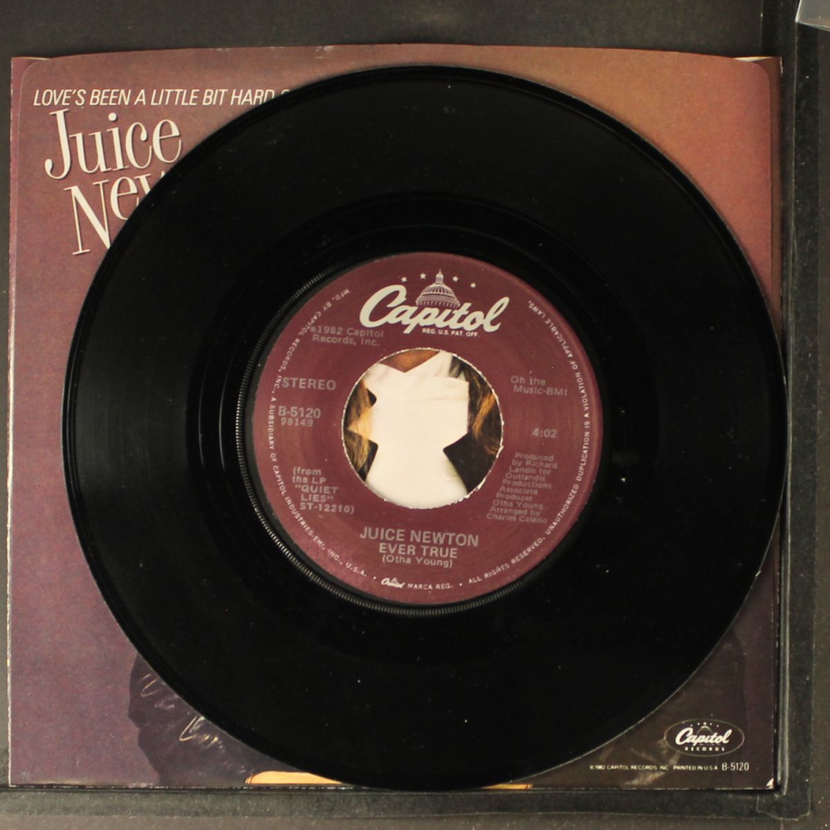 love's been a little hard on me by JUICE NEWTON