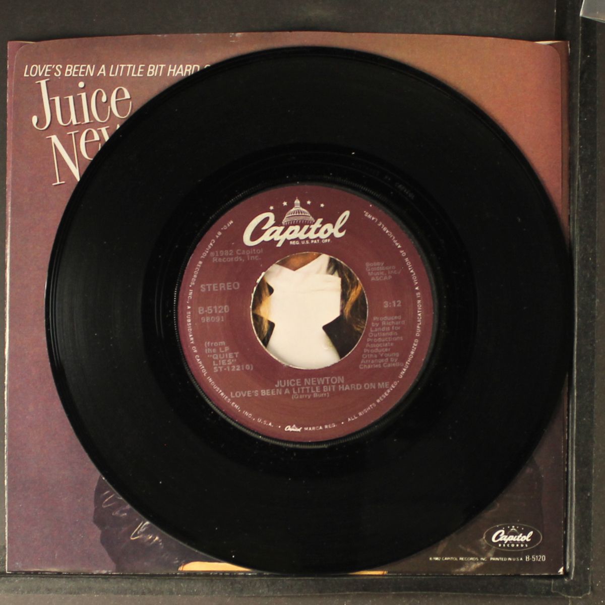 love's been a little hard on me by JUICE NEWTON