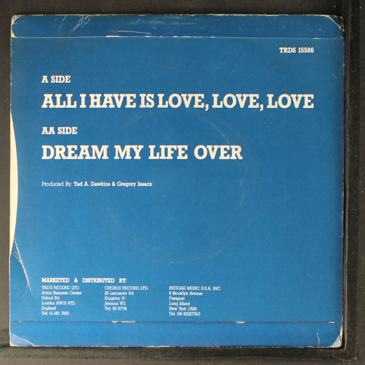 all i have is love love love by GREGORY ISSACS