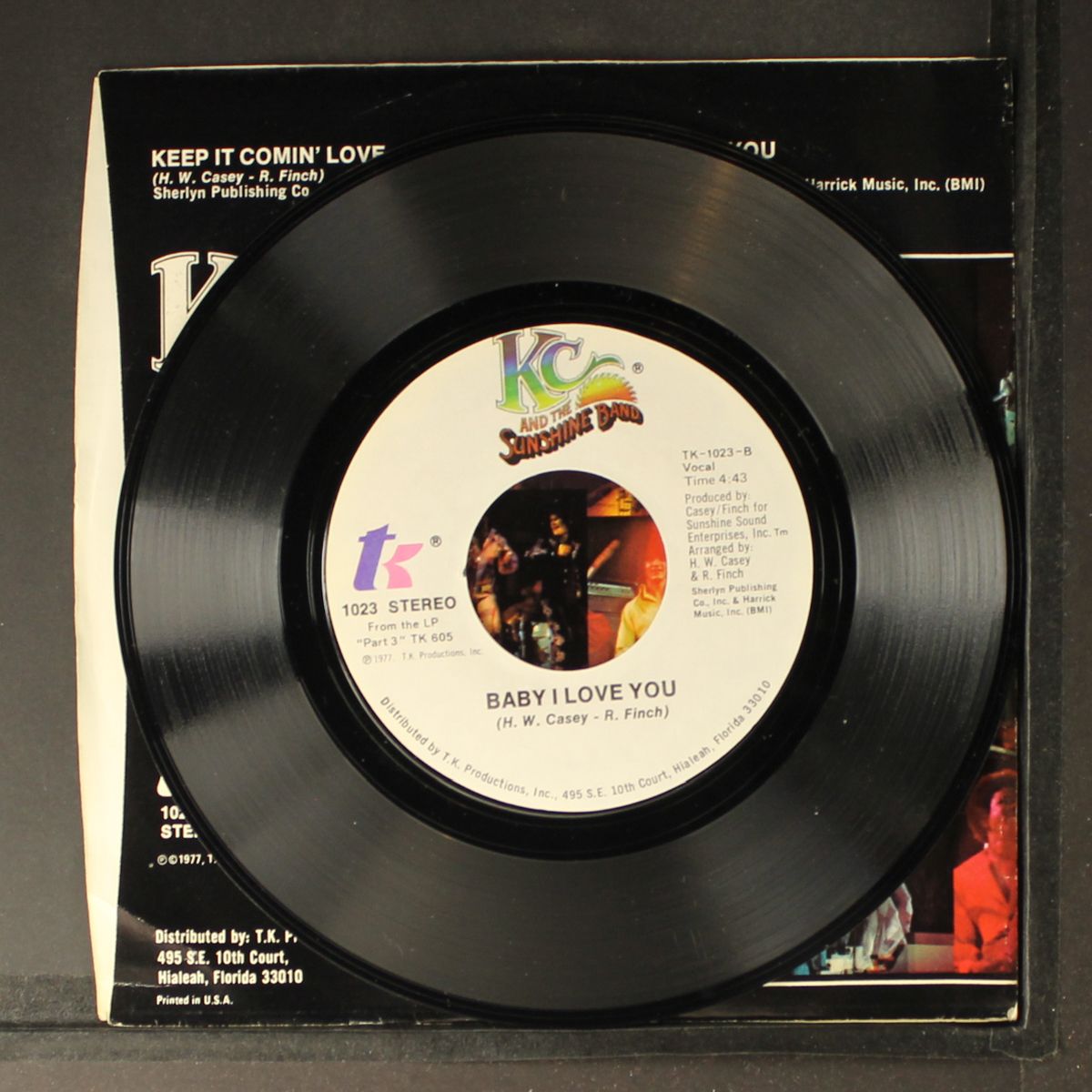 keep it comin' love / baby i love you by KC & SUNSHINE BAND