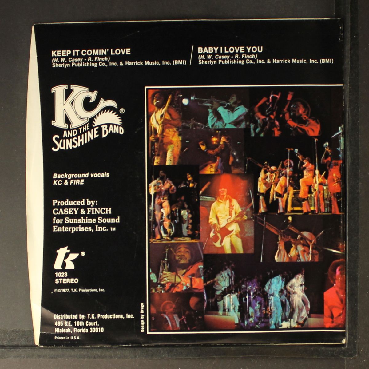 keep it comin' love / baby i love you by KC & SUNSHINE BAND