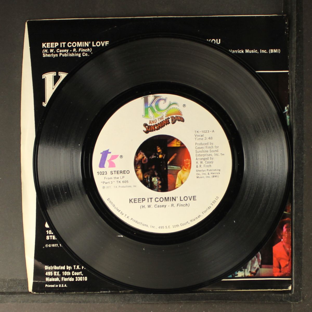 keep it comin' love / baby i love you by KC & SUNSHINE BAND