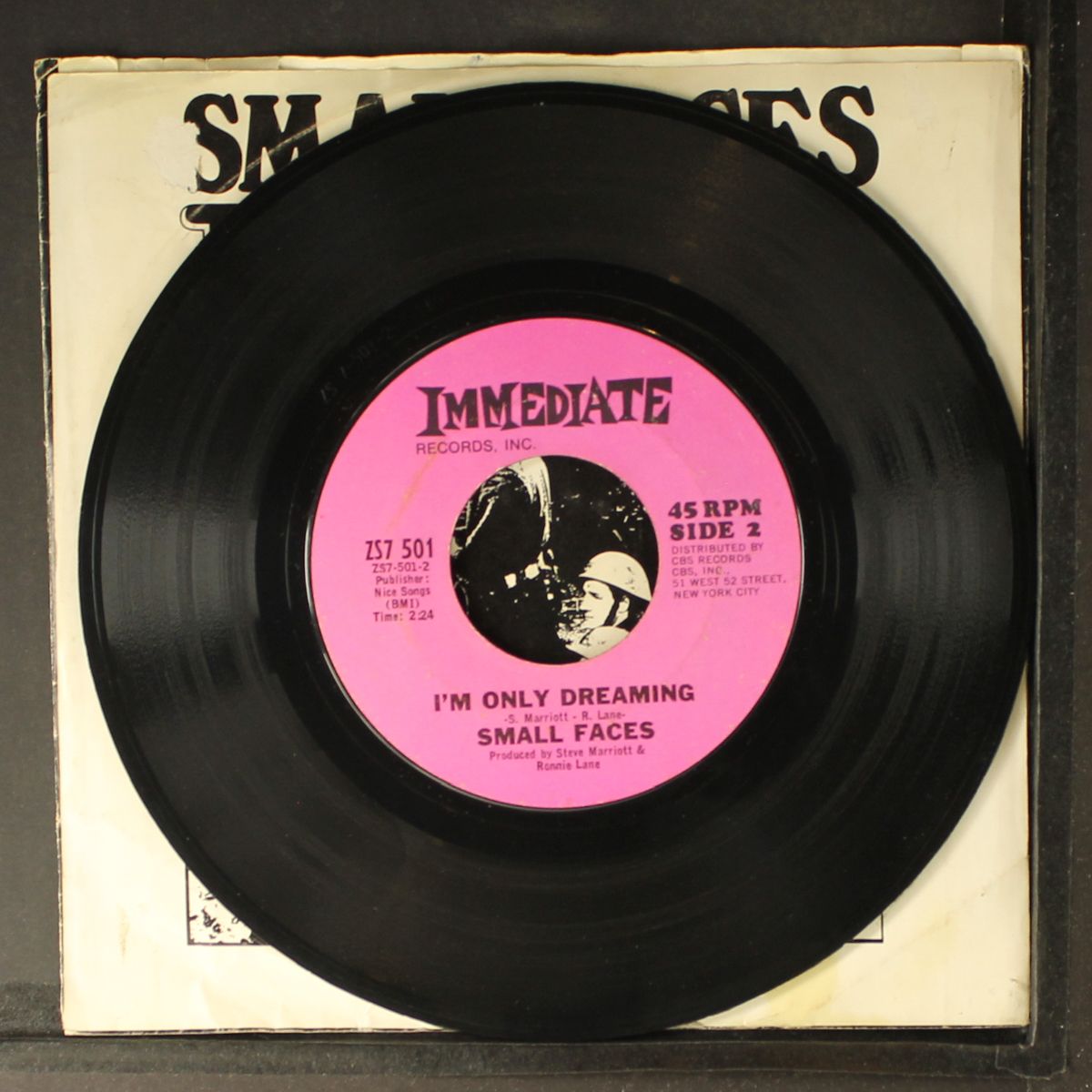 tin soldier / i feel much better by SMALL FACES