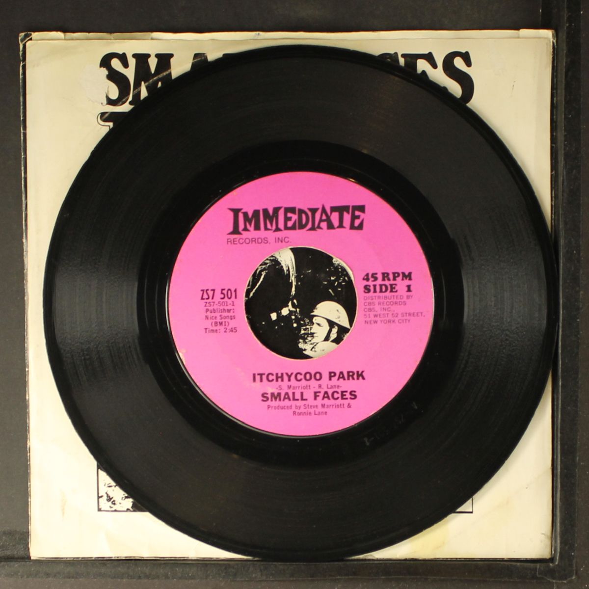 tin soldier / i feel much better by SMALL FACES