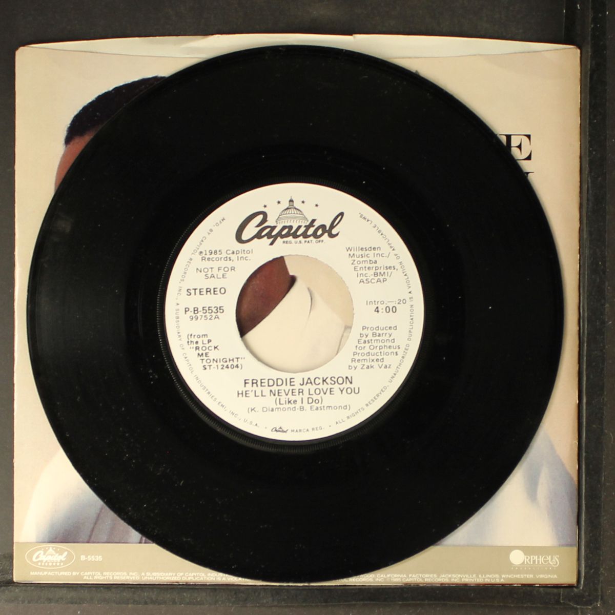 he'll never love you (like i do) / same by FREDDIE JACKSON